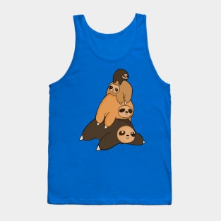 sloth stack pullover Tank Top